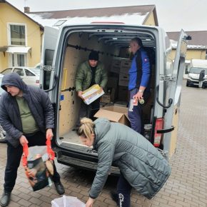 Ankunft der Hilfsgüter in der Ukraine - Ukrainehilfe | Köln