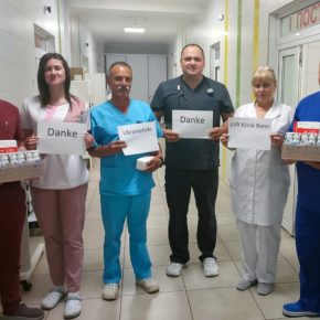 Das Klinische Bezirkskrankenhaus von Czernowitz bedankt sich für die Unterstützung - Ukrainehilfe | Köln