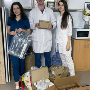 Gespendete Medizinprodukte erreichen das City-Hospital No.1 in Czernowitz - Ukrainehilfe | Köln