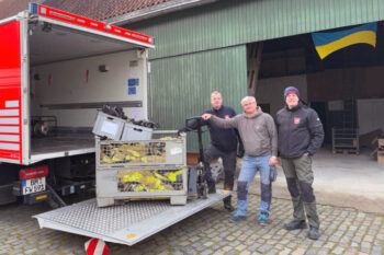 Wir danken der Feuerwehr Wesseling für die sehr umfangreiche Materialspende - Ukrainehilfe | Köln