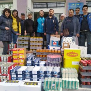 Lebensmittel und Hygieneartikel erreichen Unterkunft für Flüchtlinge in Czernowitz - Ukrainehilfe | Köln